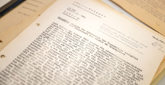 Ein Brief aus dem Jahr 1966.