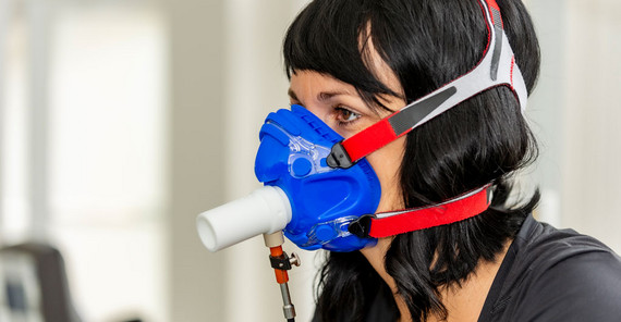 Mask for respiratory analysis | Photo: Tobias Hopfgarten Mask for respiratory analysis | Photo: Tobias Hopfgarten