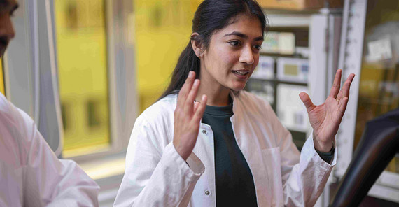 Promotionsstudentin Manasi Pranav im Gespräch