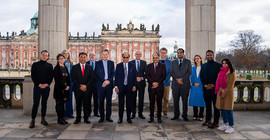 Delegation from the Indian Institute of Technology (IIT) in Roorkee, India visits the University of Potsdam