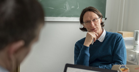 Prof. Sebastian Reich. Foto: Tobias Hopfgarten. Prof. Sebastian Reich.
