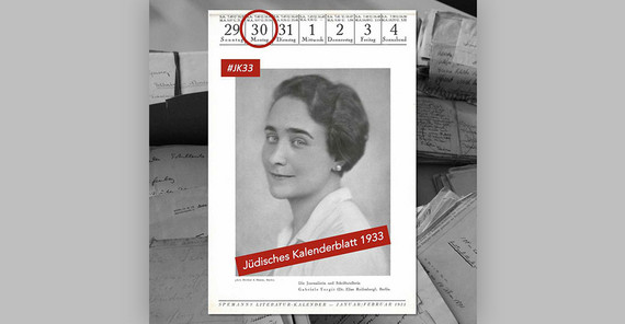 Aus der Reihe „Jüdisches Kalenderblatt 1933“ des MMZ.
