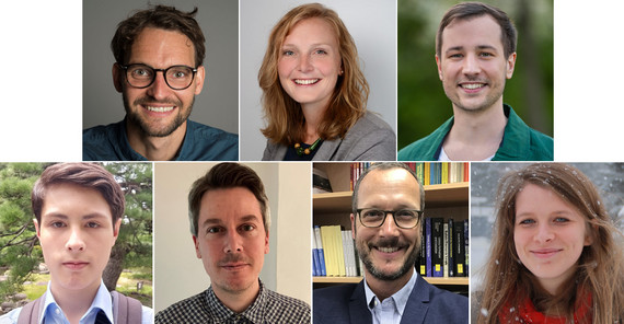 Portaits der Preisträgerinnen und Preisträger.