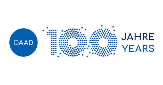Logo "100 Jahre DAAD"