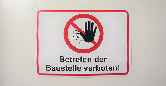 Nil wird Baustelle. | Foto: Karin Sumpf Nil wird Baustelle. | Foto: Karin Sumpf