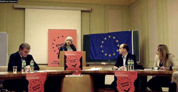 Die Veranstaltung findet im Format einer Publikumsdebatte statt. Foto: Matthias Hamann