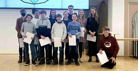 Team der Stadt Potsdam für die Landesrunde der Matheolympiade