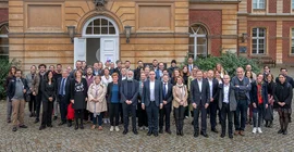 Vertreterinnen und Vertreter der EDUC-Hochschulen beim Steering Committee Meeting 2023 in Potsdam.
