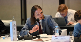 Dr. Berno Bahro hat in Südkorea über die deutsch-deutsche Sportgeschichte referiert.