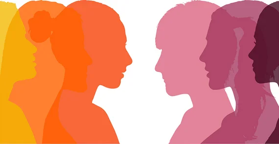 Frauensilhouetten
