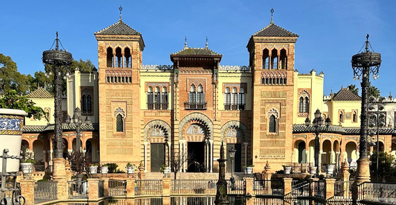 Der Maria-Luisa-Garten in Sevilla. Das Foto wurde von Aleyna Durmus aufgenommen.