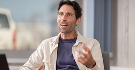 Dr. Andreas Heißel during the interview.