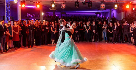 Cindy Völtz und Chris Schulz (Reinhardt & Sommer) Tanzpaar