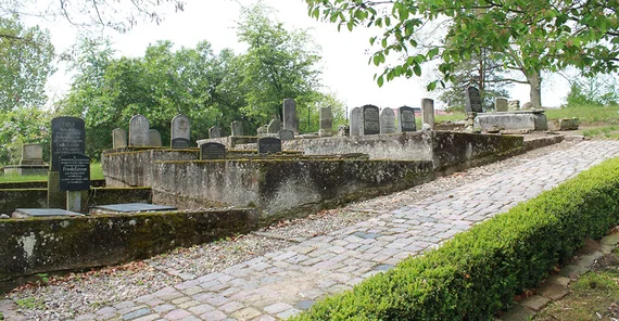 Jüdischer Friedhof in Oderberg. Das Foto ist von Dr. Anke Geißler-Grünberg.