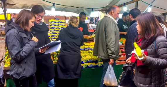 At a Weekly Market in Berlin. Photo: Jana Scholz