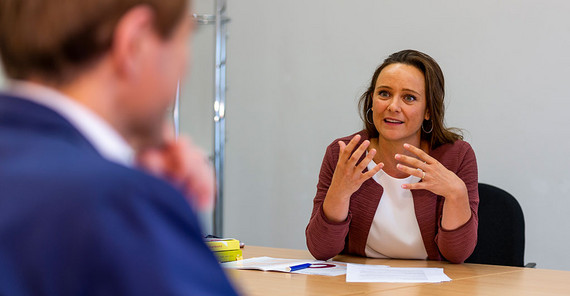 Gleichstellungsbeauftragte der Universität Potsdam Christina Wolff Auf dem Foto ist die Gleichstellungsbeauftragte der Universität Potsdam Christina Wolff zu sehen. Das Foto ist von Tobias Hopfgarten.