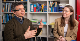 Prof. Dr. Martin Brunner and Dr. Lena Keller