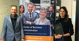 MBA Friederike Röder und Prof. Dr. Christoph Rasche | Foto: Katharina Bernhardt-Littmann