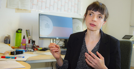 Prof. Dr. Rebecca Lazardides | Foto: Ernst Kaczysnki Prof. Dr. Rebecca Lazardides.The photo is from Ernst Kaczysnki.