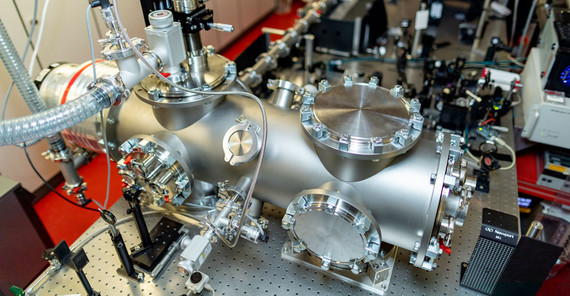 Im Labor der Arbeitsgruppe von Prof. Gühr. | Foto: Tobias Hopfgarten