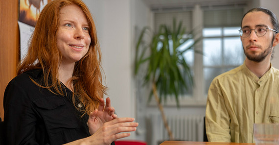 Katharina Lübstorf und Jan Liedtke im Interview.