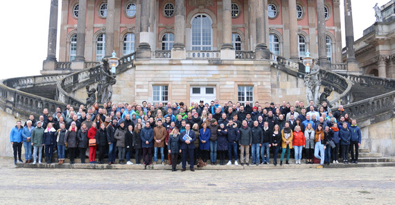Delegierte der adh-Vollversammlung 2018. Foto: Julia Frasch.