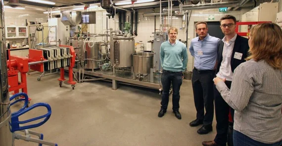 Für zukünftige Forschungskooperationen zwischen dem VTT, der Universität Potsdam und dem pearls-Forschungsnetzwerk stehen im Rahmen unserer Gespräche der Bereich der nachhaltigen Biomasseverwertung im Fokus, besonders auch die Verknüpfung mit der Clusterstrategie Brandenburgs. Foto: Wulf Bickenbach