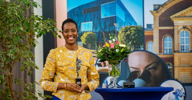 Dr. Elisabeth Kaneza erhielt 2021 den „Voltaire-Preis für Toleranz, Völkerverständigung und Respekt vor Differenz“ der Universität Potsdam