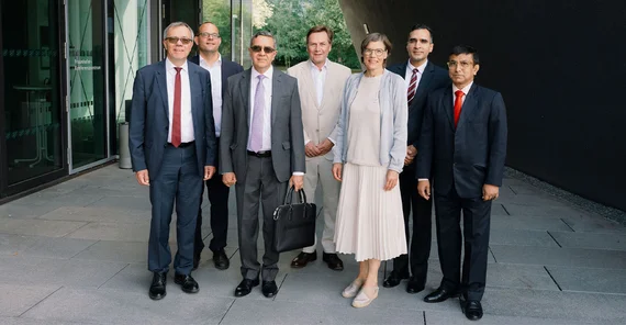 Indischer Botschafter besucht Potsdam Science Park